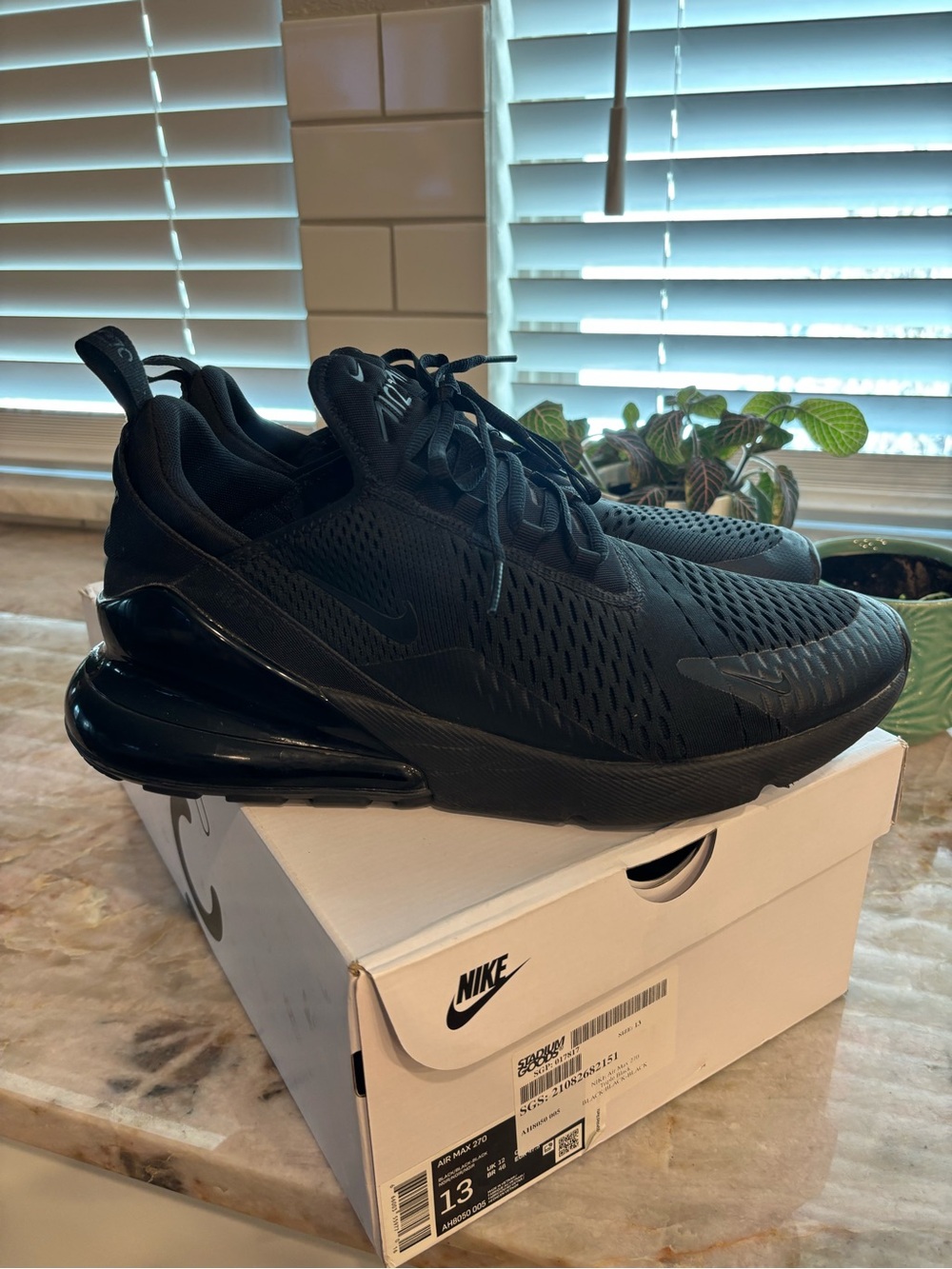 Nike Men’s Air Max 270 - Triple Black